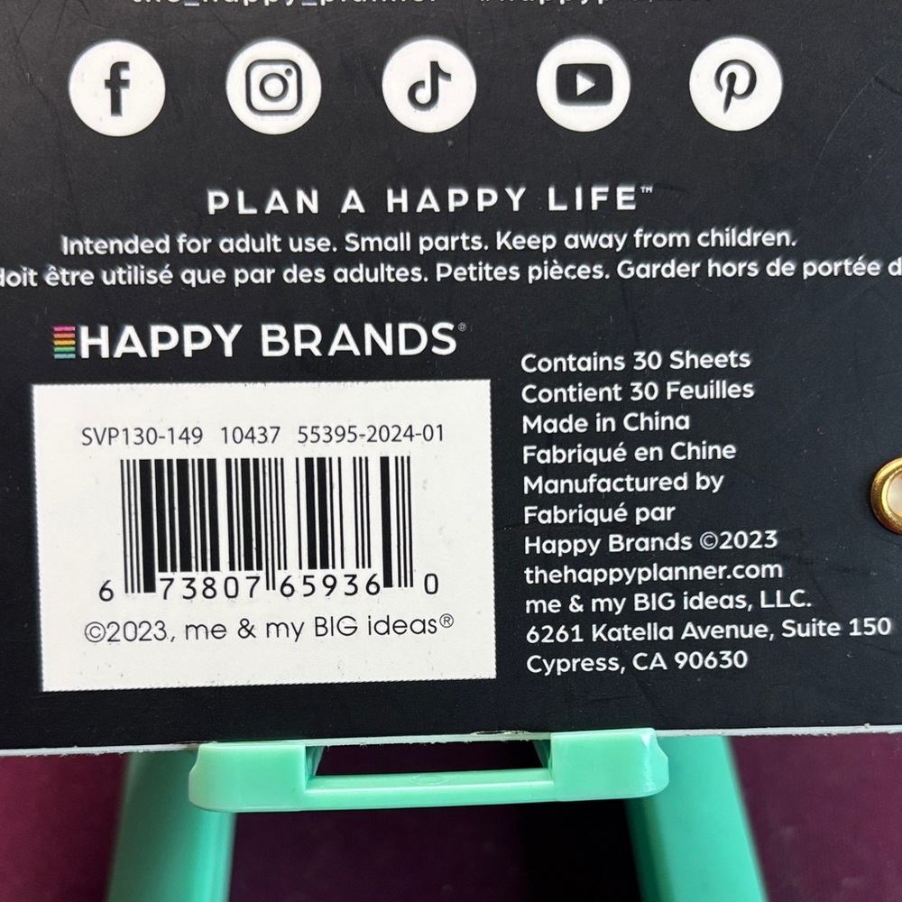 Happy Planner Home Design Sticker Set - Multicolor - Picture 2 of 3